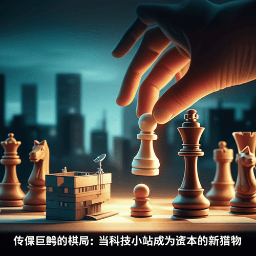 传媒巨鳄的棋局：当科技小站成为资本的新猎物