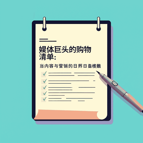 媒体巨头的购物清单：当内容与营销的边界日益模糊