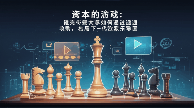 资本的游戏：捷克传媒大亨如何通过收购，布局下一代数字娱乐帝国