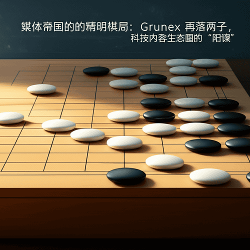 媒体帝国的精明棋局：Grunex再落两子，科技内容生态圈的“阳谋”