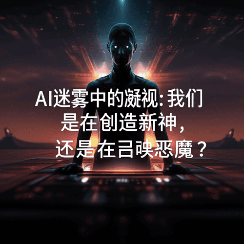 AI迷雾中的凝视：我们是在创造新神，还是在召唤恶魔？