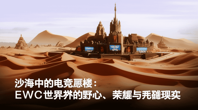 沙海中的电竞蜃楼：EWC世界杯的野心、荣耀与残酷现实