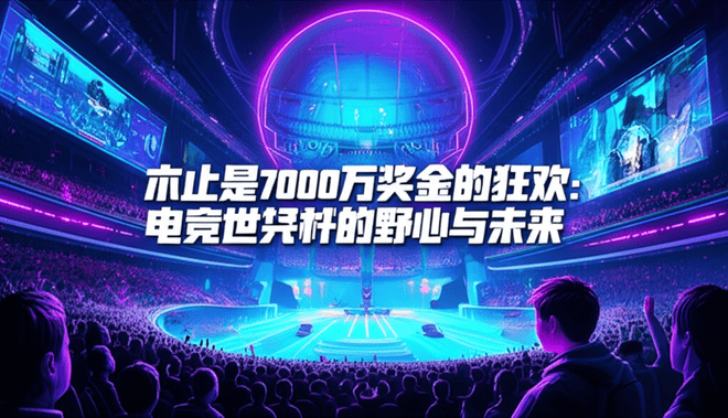 不止是7000万奖金的狂欢：电竞世界杯的野心与未来