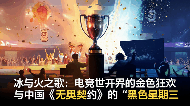 冰与火之歌：电竞世界杯的金色狂欢与中国《无畏契约》的“黑色星期三”