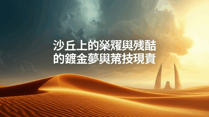 沙丘上的榮耀與殘酷：電競世界盃的鍍金夢與競技現實