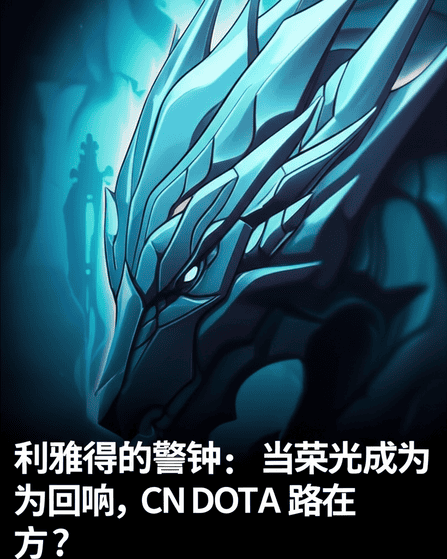 利雅得的警钟：当荣光成为回响，CN DOTA路在何方？