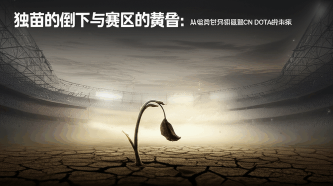 独苗的倒下与赛区的黄昏：从电竞世界杯遥望CN DOTA的未来