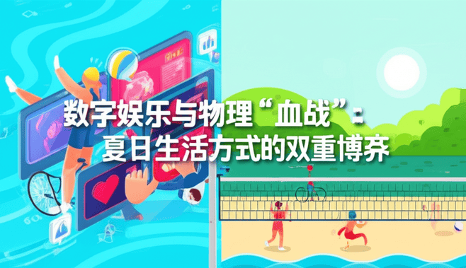 数字娱乐与物理“血战”：夏日生活方式的双重博弈