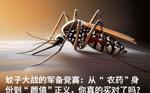 蚊子大战的军备竞赛：从“农药”身份到“颜值”正义，你真的买对了吗？