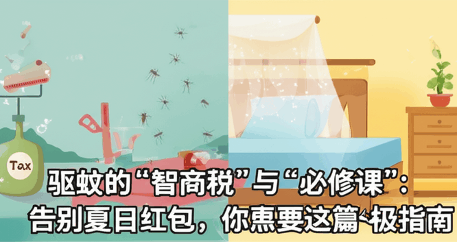 驱蚊的“智商税”与“必修课”：告别夏日红包，你需要这篇终极指南