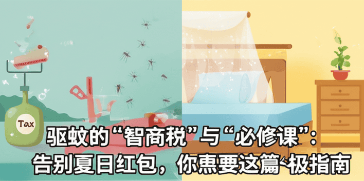 驱蚊的“智商税”与“必修课”：告别夏日红包，你需要这篇终极指南