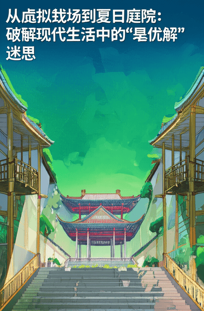 从虚拟战场到夏日庭院：破解现代生活中的“最优解”迷思