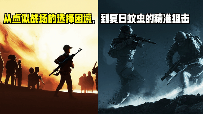 从虚拟战场的选择困境，到夏日蚊虫的精准狙击