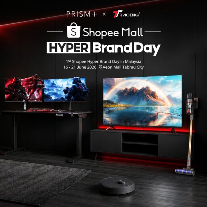 PRISM+ 与 TTRacing 登上 Shopee 首个 Hyper Brand Day，最高 70% 折扣