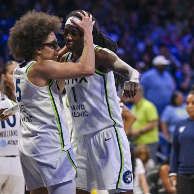 WNBA篮球经理人:明尼苏达山猫特训指南——Olivia Miles与Natasha Howard双核驱动,决战阳光队2连战攻略与技巧