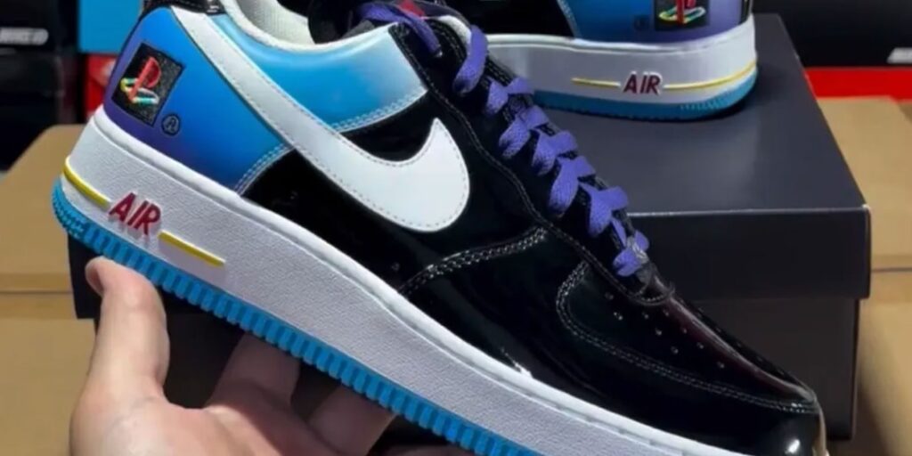 PlayStation x Nike AF1 Low 2024 样本曝光:新设计细节,玩家最关心的发售与收藏价值