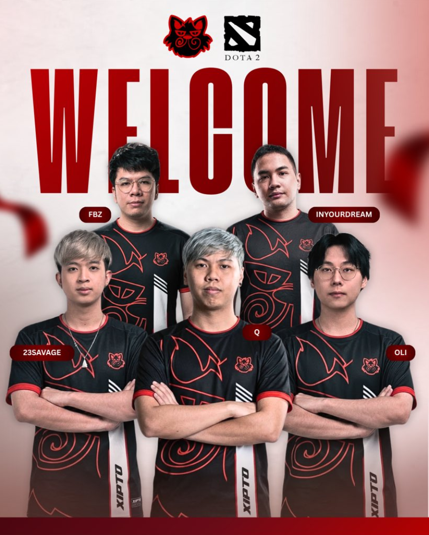 Xipto官宣DOTA2新阵容,23savage与Oli加盟